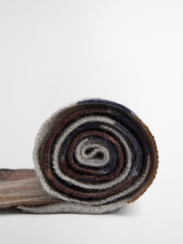 Barbour Tartan Lambswool Scarf Midnight Oak - Afbeelding 5