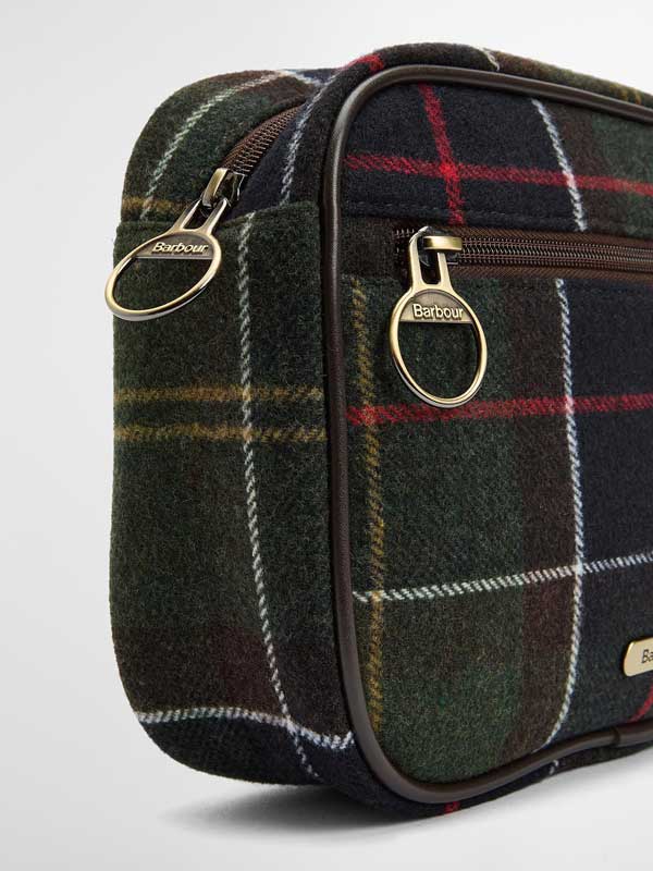 Barbour Allowhay Tartan Wash Bag - Afbeelding 3