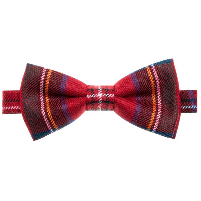 Lochcarron Tartan Strik Reiver Bow Tie Steward Royal