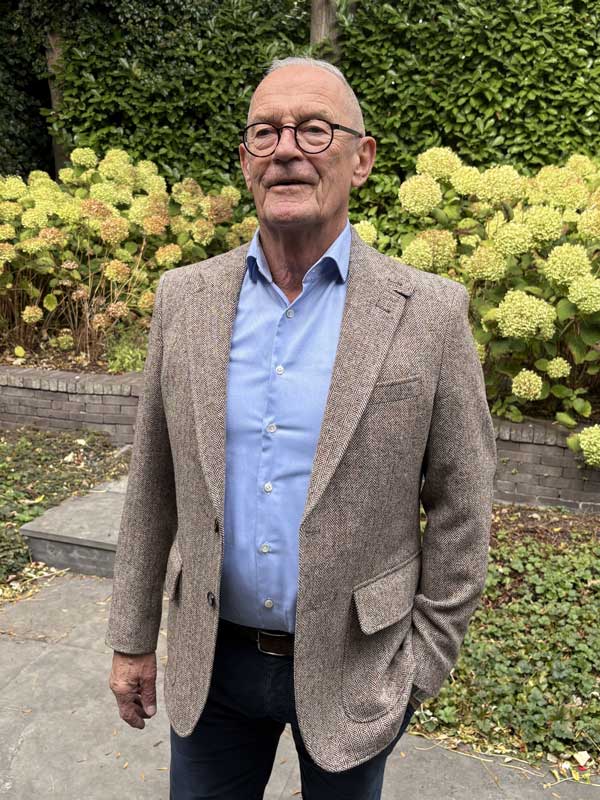 Sheppard & Jones, Tweed Jacket Beige Visgraat - Afbeelding 2