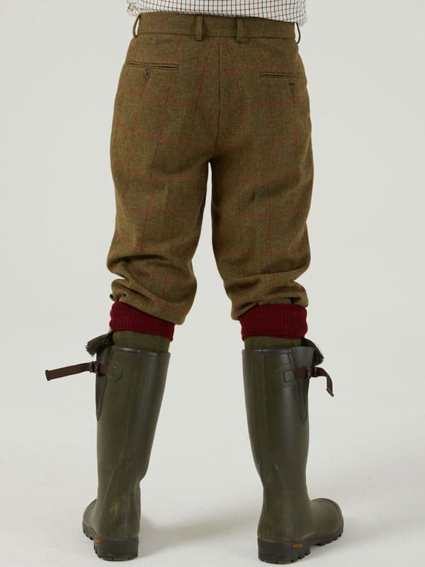 Combrook Men's Tweed Shooting Breeks In Sage - Afbeelding 4
