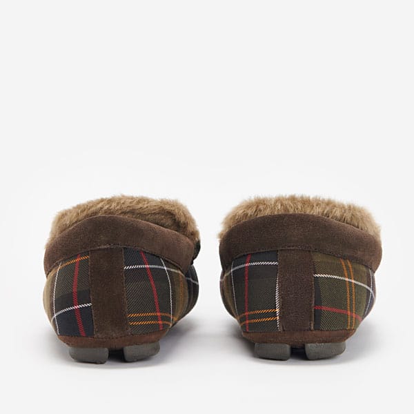 Barbour Monty Moccasin Slipper Recycled Classic Tartan - Afbeelding 4