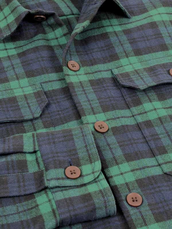 Viyella Sports Shirt Jacket Blackwatch Tartan - Afbeelding 2