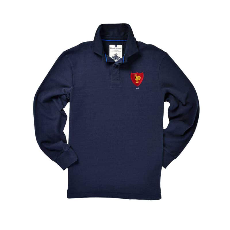 France 1906 Rugby Shirt – Navy-navy