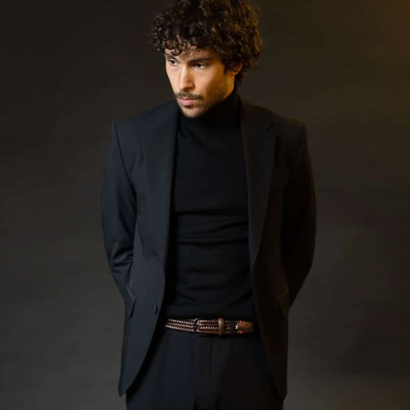 La Boucle Riem Houston Leather Brown/Black - Afbeelding 6