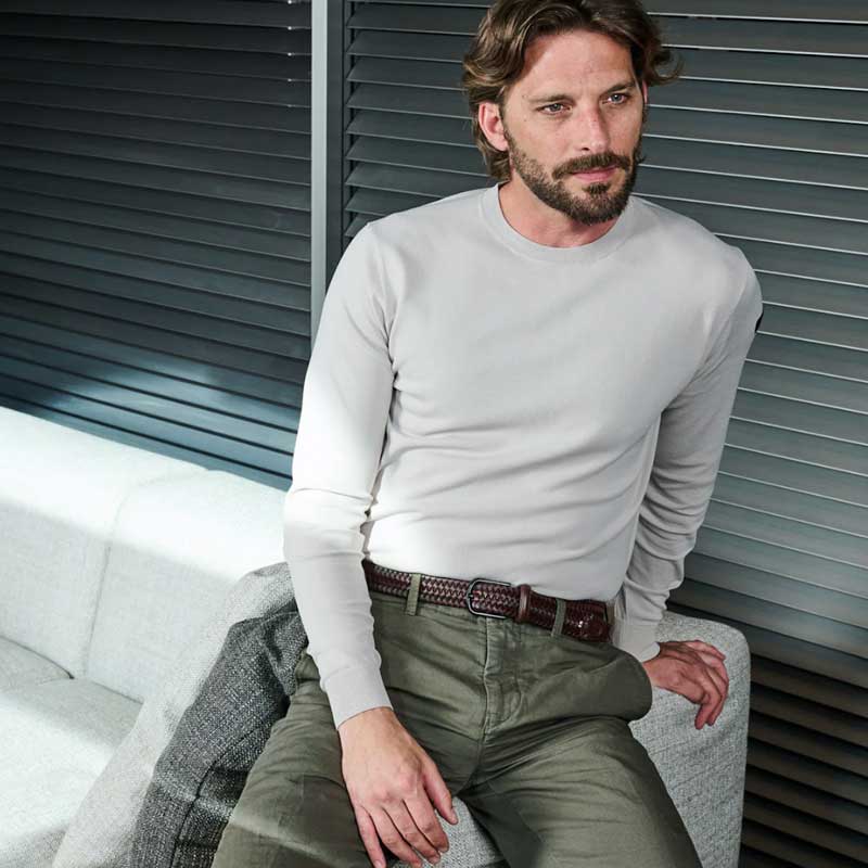 La Boucle Riem Houston Leather Brown/Black - Afbeelding 4