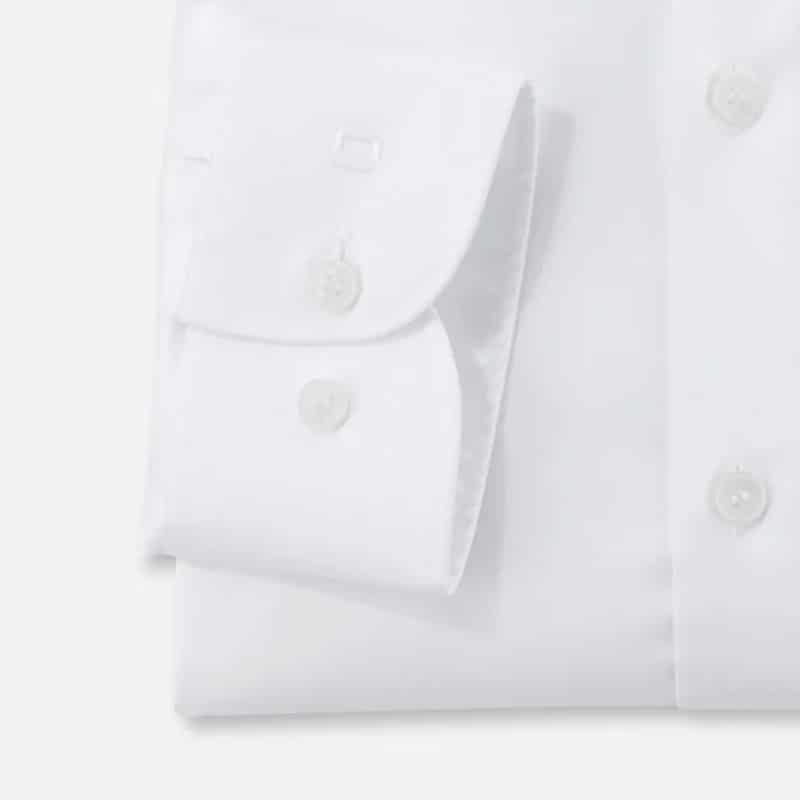 Olymp Level Five Zakelijk Overhemd, Body Fit, New York Kent, Wit - Afbeelding 4