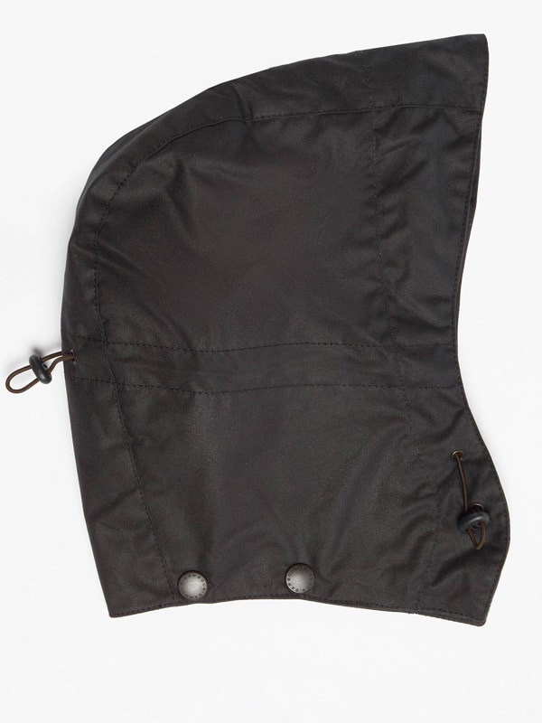Barbour Waxed Storm Hood Rustic