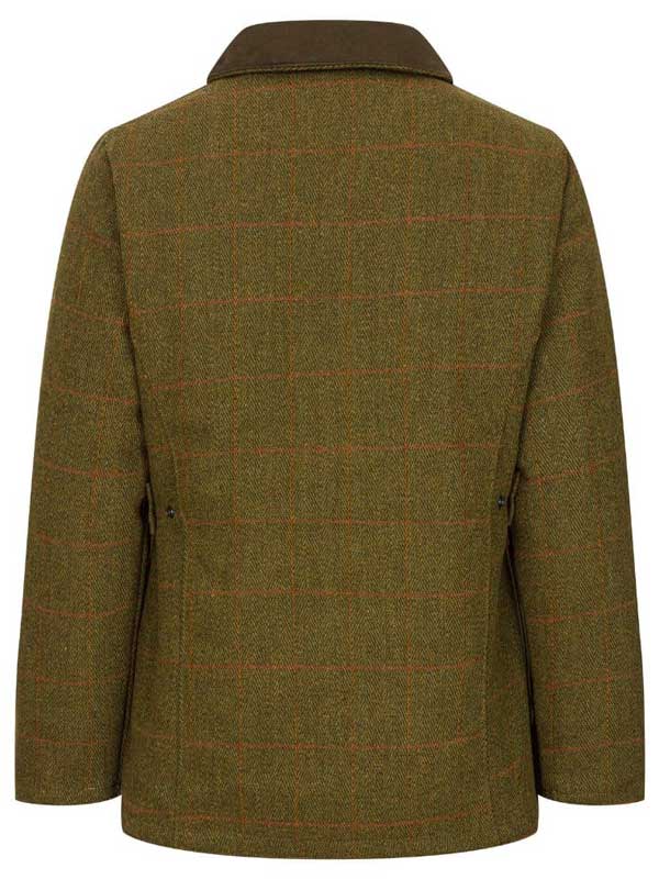 Derby Tweed Hazelwood Dames Shooting Jacket Dark Sage - Afbeelding 4