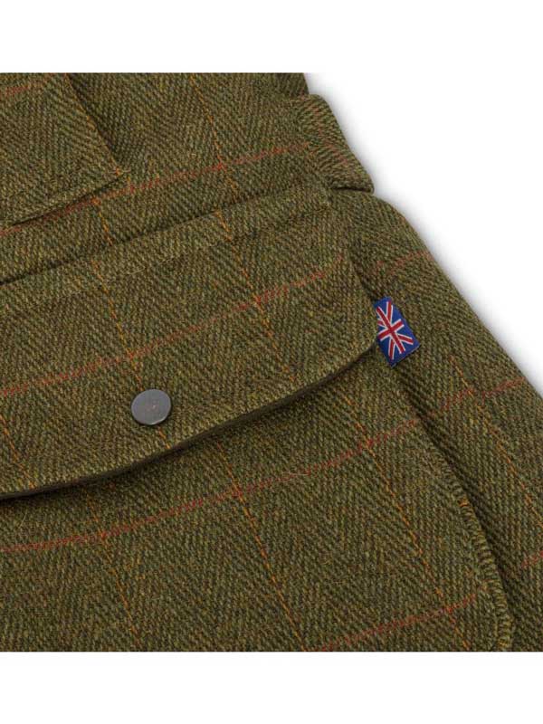 Derby Tweed Hazelwood Dames Shooting Jacket Dark Sage - Afbeelding 5