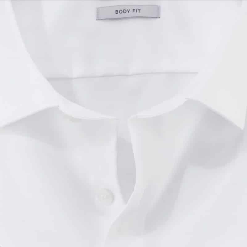 Olymp Level Five Zakelijk Overhemd, Body Fit, New York Kent, Wit - Afbeelding 3