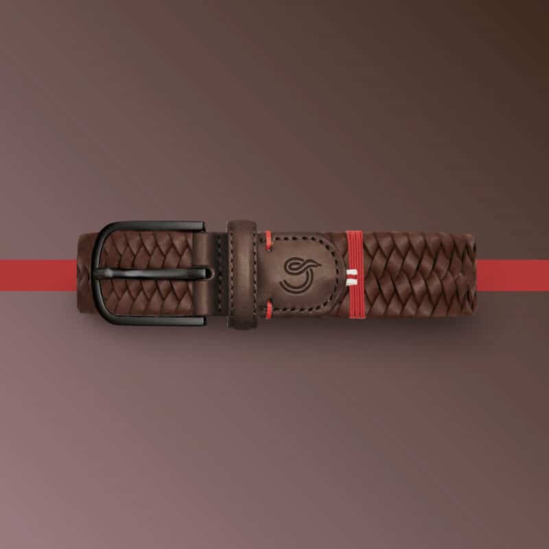 La Boucle Riem Houston Leather Brown/Black