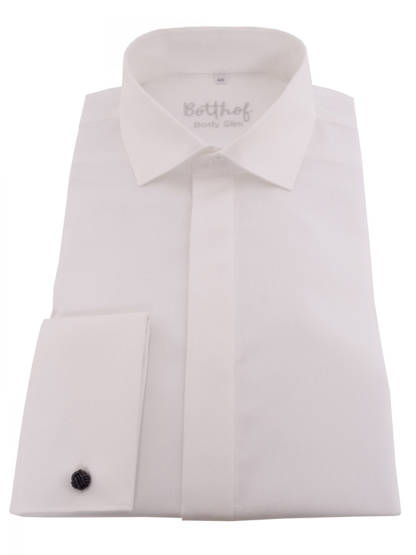 Hemd Slim line body ivoor - Afbeelding 5