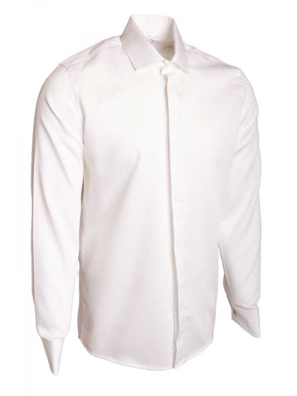 Hemd Slim line body ivoor - Afbeelding 2