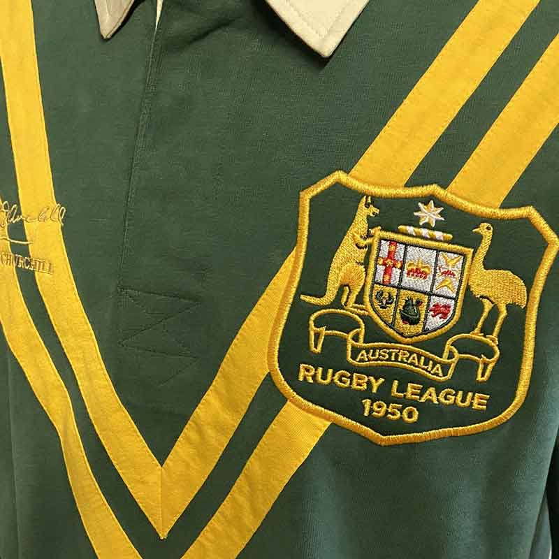 Australia Rugby League 1950 Rugby Shirt - Afbeelding 3