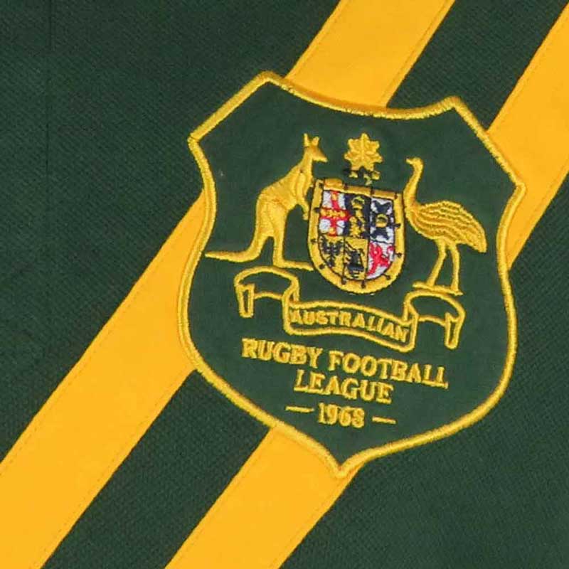 Australian Rugby League Shirt Polo Retro Kangaroo Style - Afbeelding 6