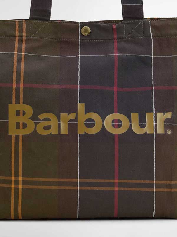 Barbour Barrhill Tartan Tote Bag Classic Tartan - Afbeelding 4