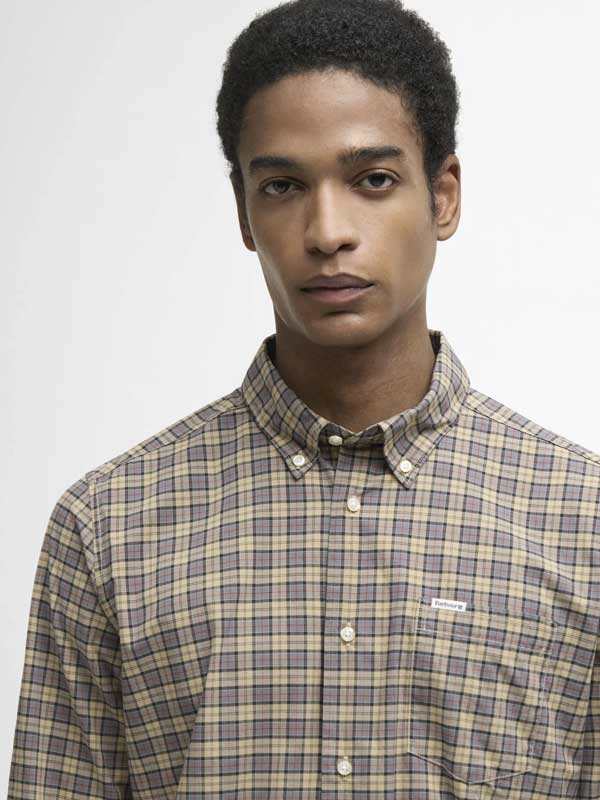 Barbour Lomond Tailored Long-Sleeved Shirt Dress Tartan - Afbeelding 4