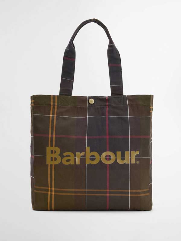 Barbour Barrhill Tartan Tote Bag Classic Tartan