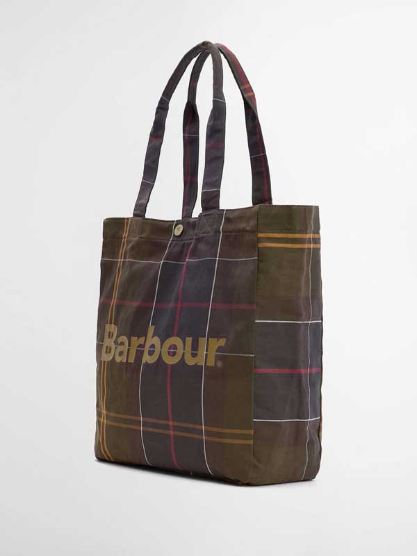Barbour Barrhill Tartan Tote Bag Classic Tartan - Afbeelding 2