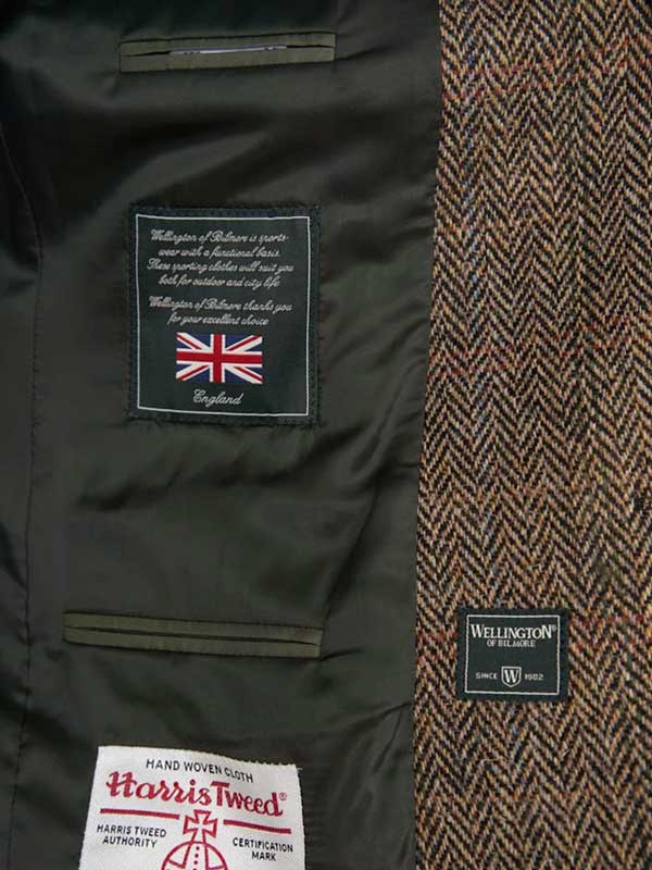 Harris Tweed Jacket "London" In King Of Tweed - Afbeelding 5