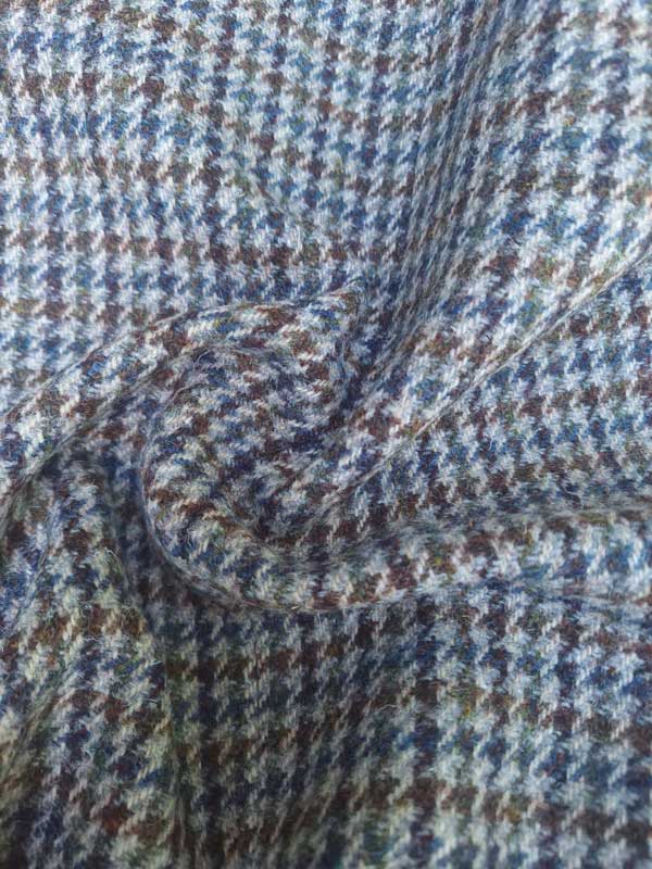 Harris Tweed Jacket "London" In Houndstooth Tweed - Afbeelding 5