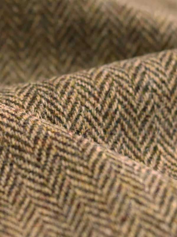 Harris Tweed Overjas "Barney" In Country Herringbone - Afbeelding 4