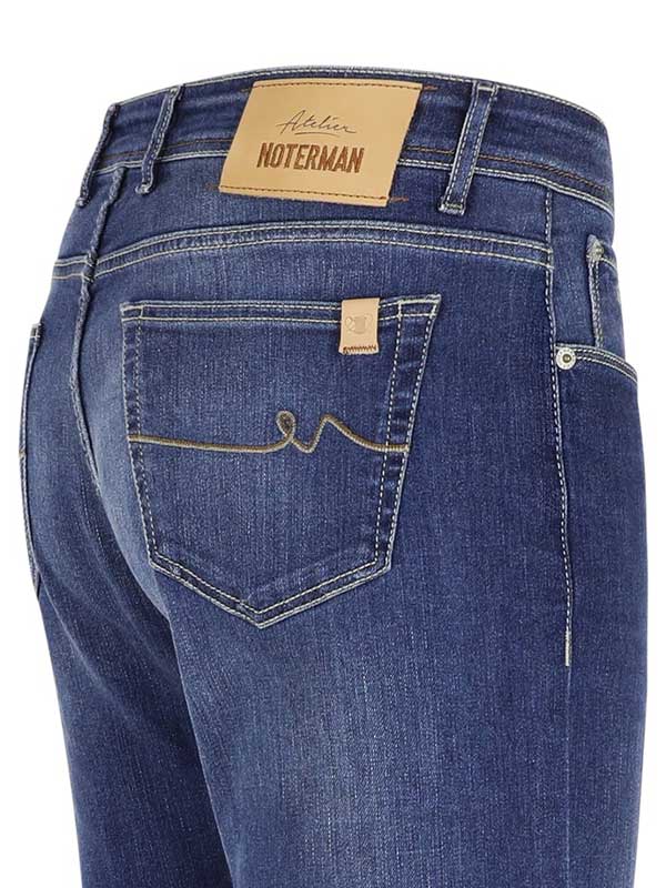 Jeans Noterman Mid Blue Regular Fit - Afbeelding 3
