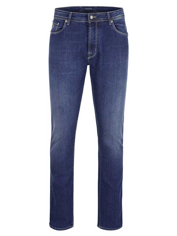 Jeans Noterman Mid Blue Regular Fit - Afbeelding 2