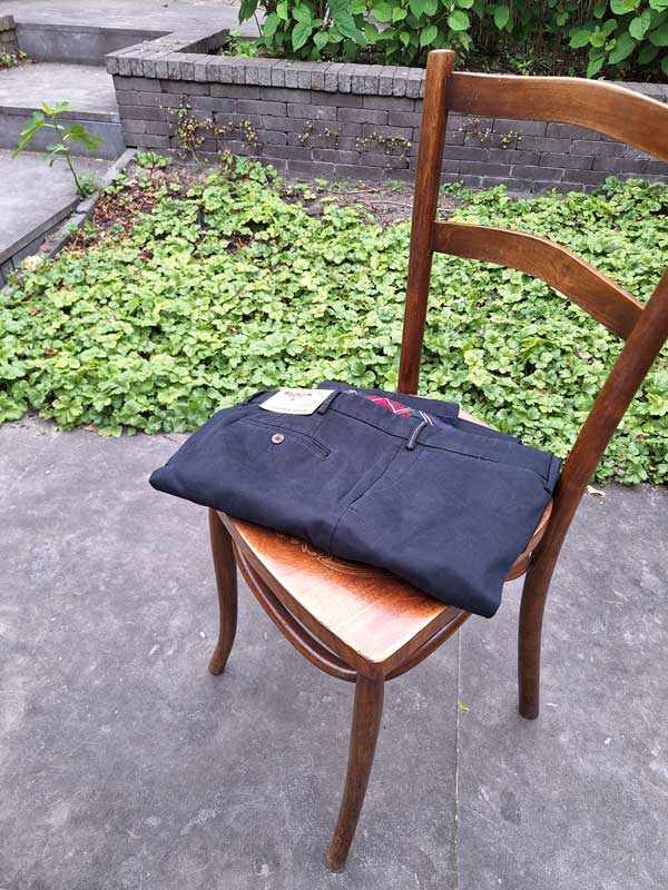 Winter Chino ''Mr. Jones'' In Navy