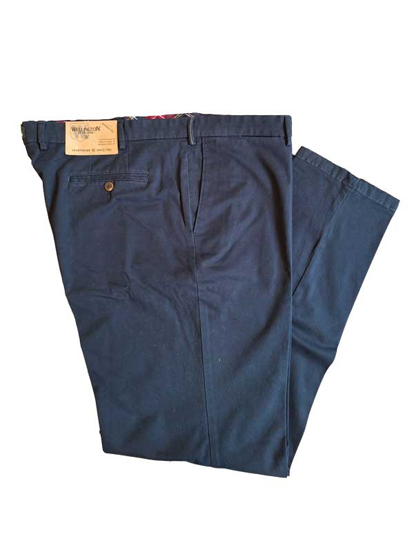 Winter Chino ''Mr. Jones'' In Navy - Afbeelding 3