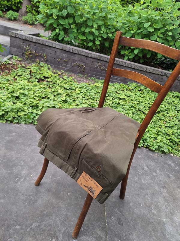 Winter Chino ''Mr. Jones'' In Olive - Afbeelding 2