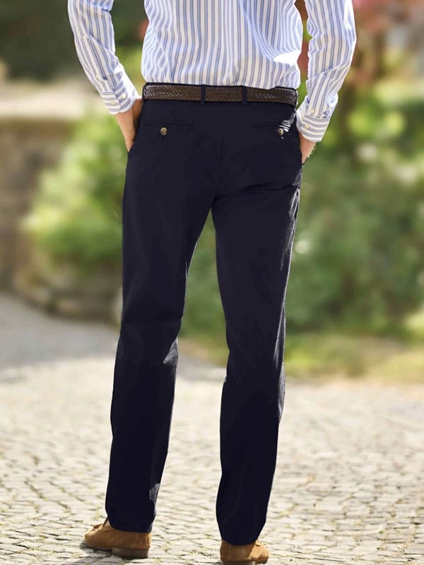Winter Chino ''Mr. Jones'' In Blue - Afbeelding 2