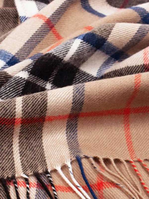 Georgia Thomson Camel Lambswool Poncho - Afbeelding 2