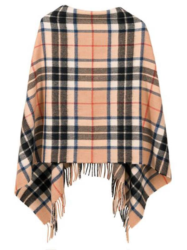 Georgia Thomson Camel Lambswool Poncho