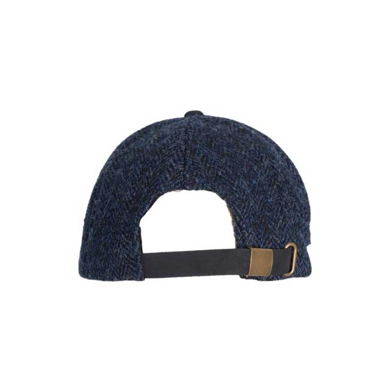 Harris Tweed Brungton Baseball Cap Midnight Blue - Afbeelding 5