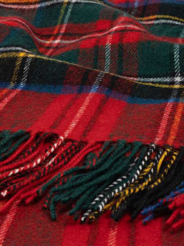 Georgia Stewart Royal Modern Lambswool Poncho - Afbeelding 2