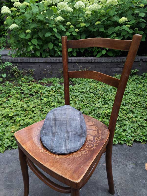 Flat Cap Summer Grijze Ruit