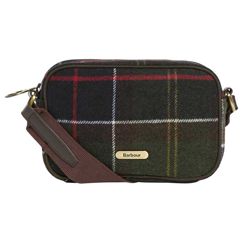 Barbour Contin Mini Crossbody Bag Classic Tartan
