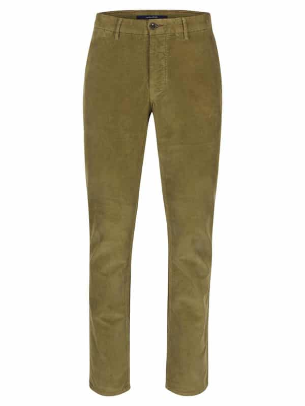 Ribbroek Noterman In Khaki - Afbeelding 2