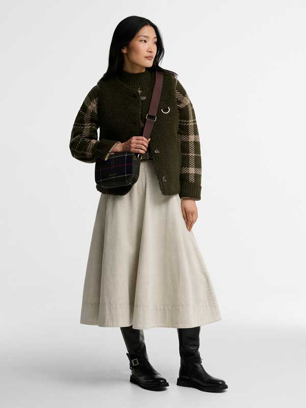 Barbour Contin Mini Crossbody Bag Classic Tartan - Afbeelding 3