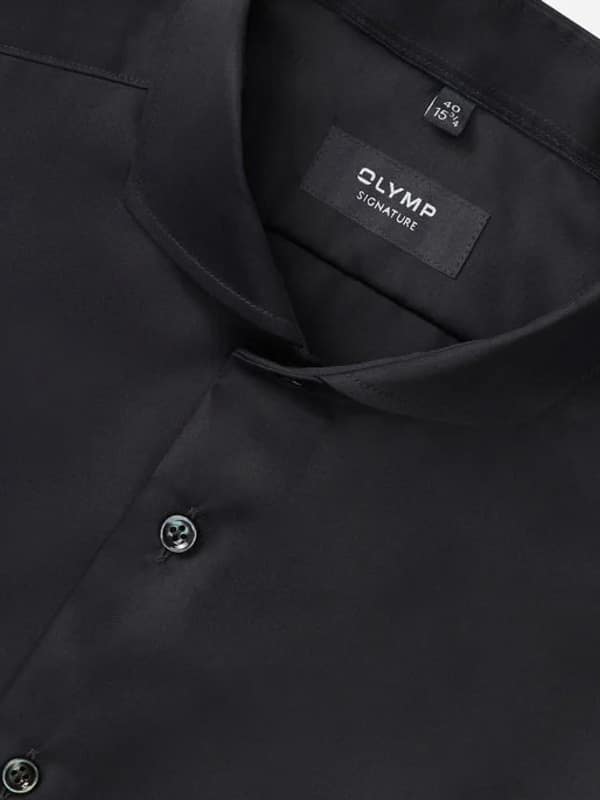OLYMP SIGNATURE, Tailored Fit, Zwart - Afbeelding 2