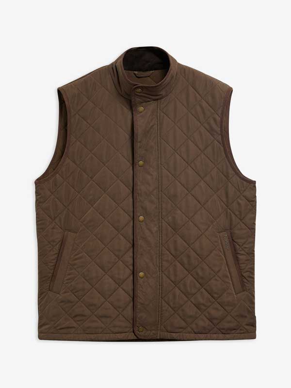 Barbour Rosley Polar Quilt Gilet Dark Olive - Afbeelding 4