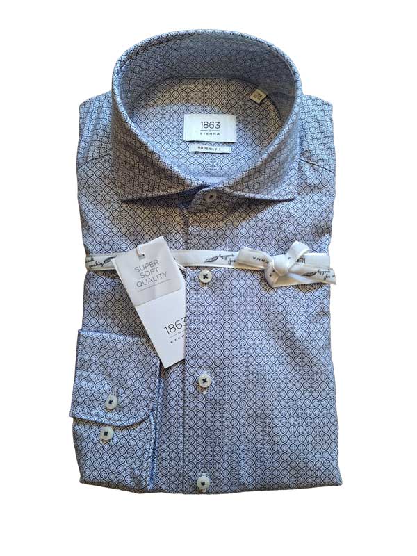Eterna Overhemd, Modern fit, Blue Details