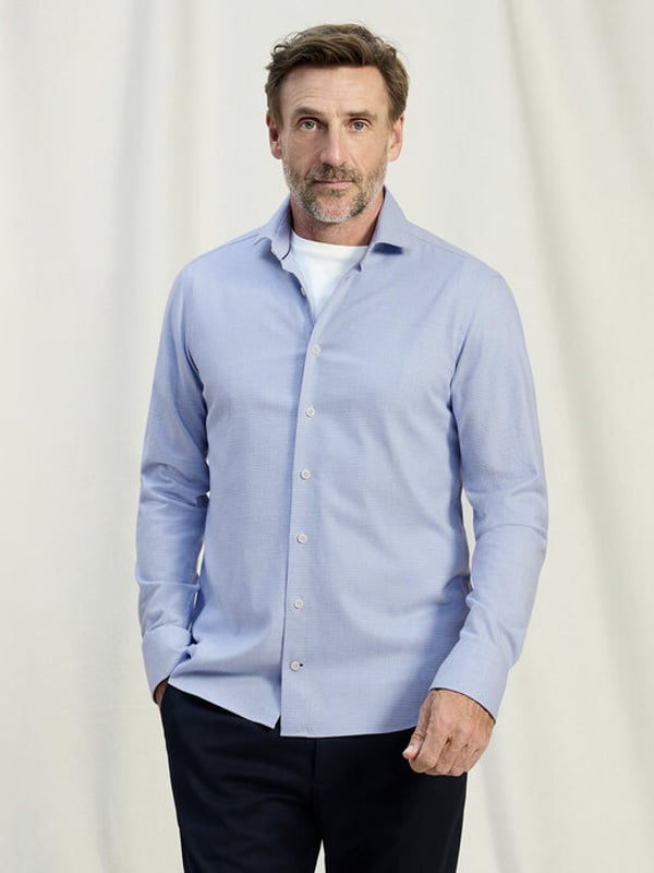 OLYMP SIGNATURE, Tailored Fit, Kent, Blue - Afbeelding 3