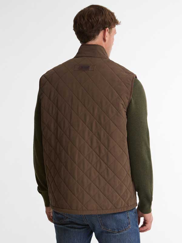 Barbour Rosley Polar Quilt Gilet Dark Olive - Afbeelding 3