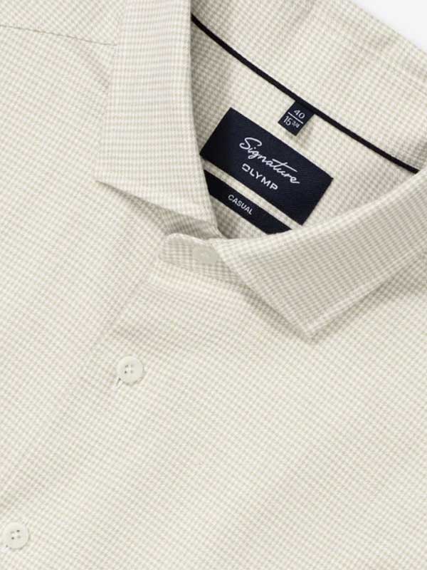 OLYMP SIGNATURE, Tailored Fit, Kent, Lichtbeige - Afbeelding 2