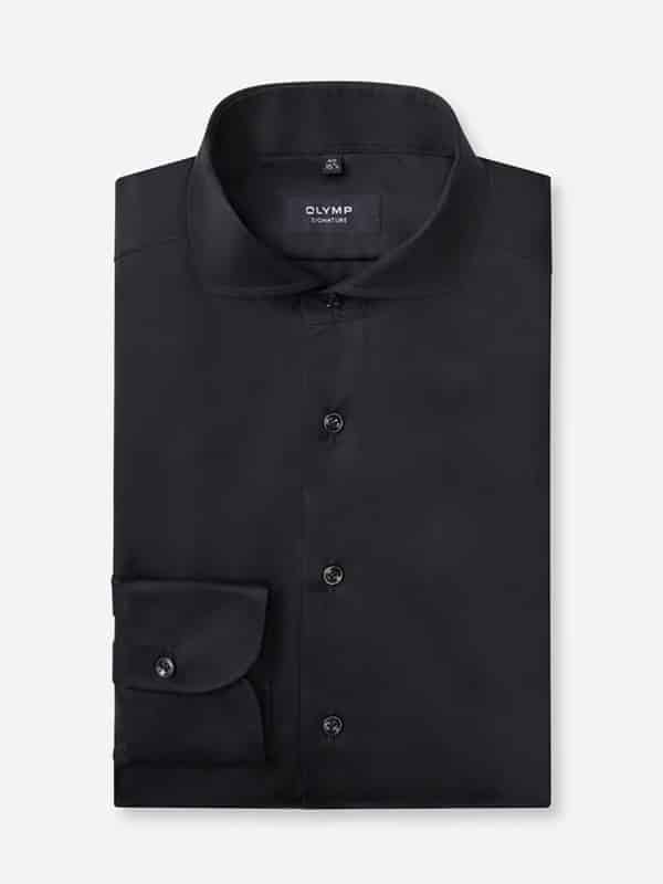 OLYMP SIGNATURE, Tailored Fit, Zwart