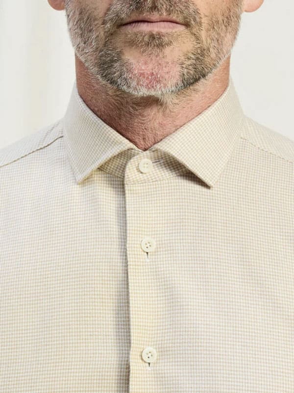 OLYMP SIGNATURE, Tailored Fit, Kent, Lichtbeige - Afbeelding 4
